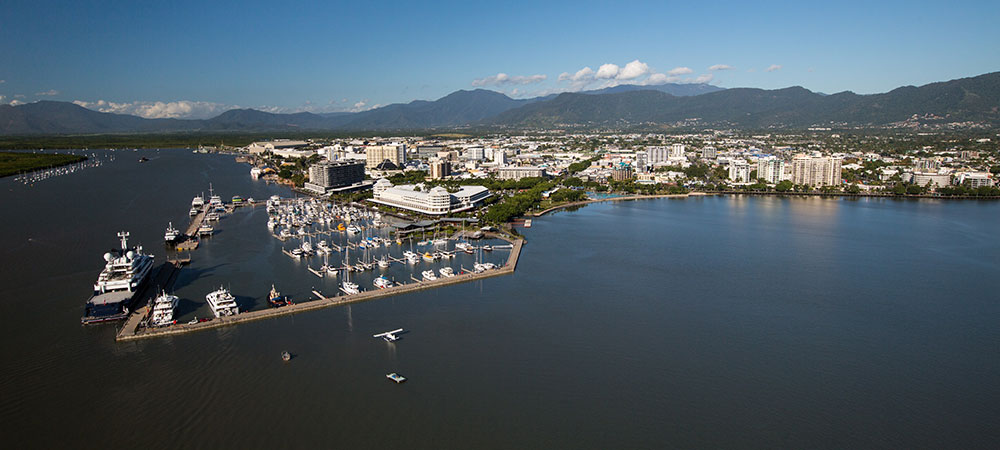 Image of the port of Cairns