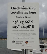 Image of a GPS verification mark