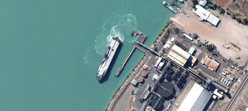 Image of the port of Karumba