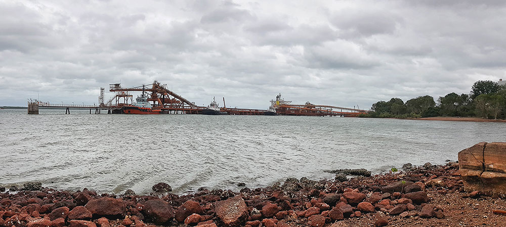 Image of port of Weipa
